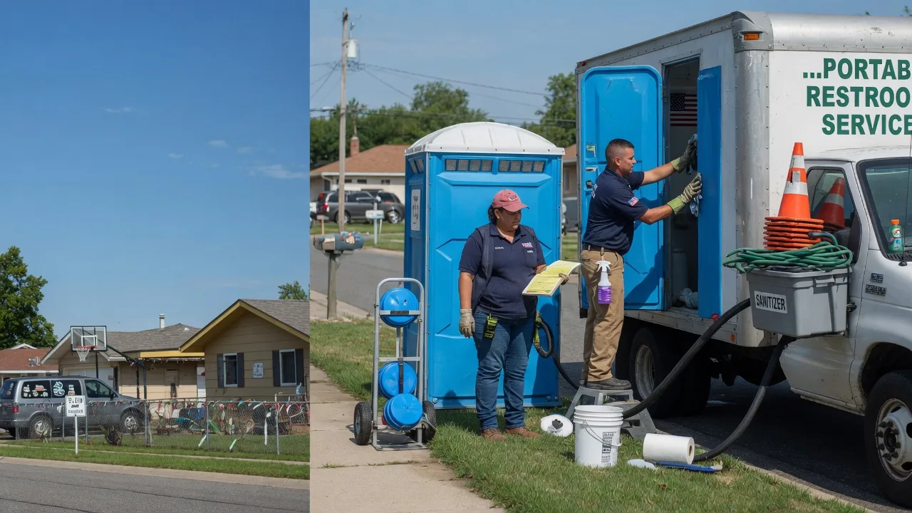 Portable Toilet Rental in Nicoma Park, OK near me